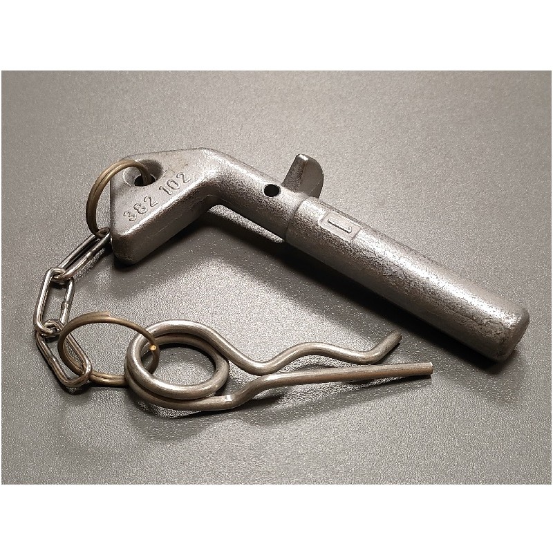 KIPPER MEILLER - Sworzeń Zabezpieczający Wywrotu 382102 NR.1 Fi-20mm nr. części 00001030188