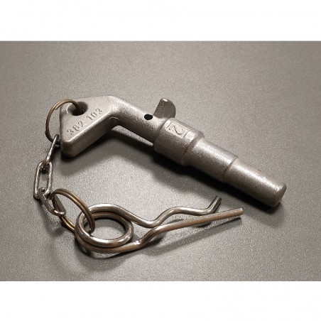 KIPPER MEILLER - Sworzeń Zabezpieczający Wywrotu 382103 NR.2 Fi-17,5/20/26mm nr. części 00001030189